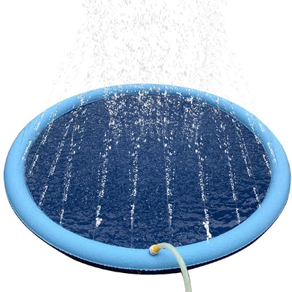 Pet Sprinkler Pad│Play Cooling Mat & Swimming Pool