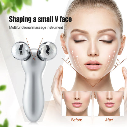 3D Roller Facial Massager Face Slimming