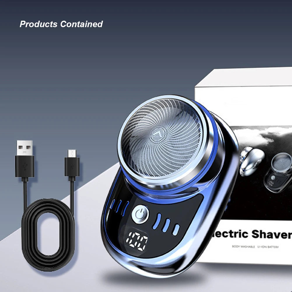 Mini Portable Electric Shaver - Your Travel Companion for Effortless Grooming