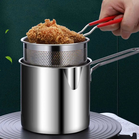 Stainless Steel Frying Pot