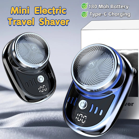 Mini Portable Electric Shaver - Your Travel Companion for Effortless Grooming
