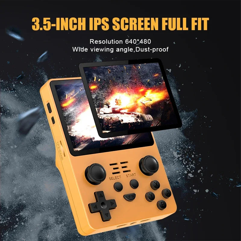 PixelPlay™ Handheld Game Console│Dual Card Children's Gifts Video