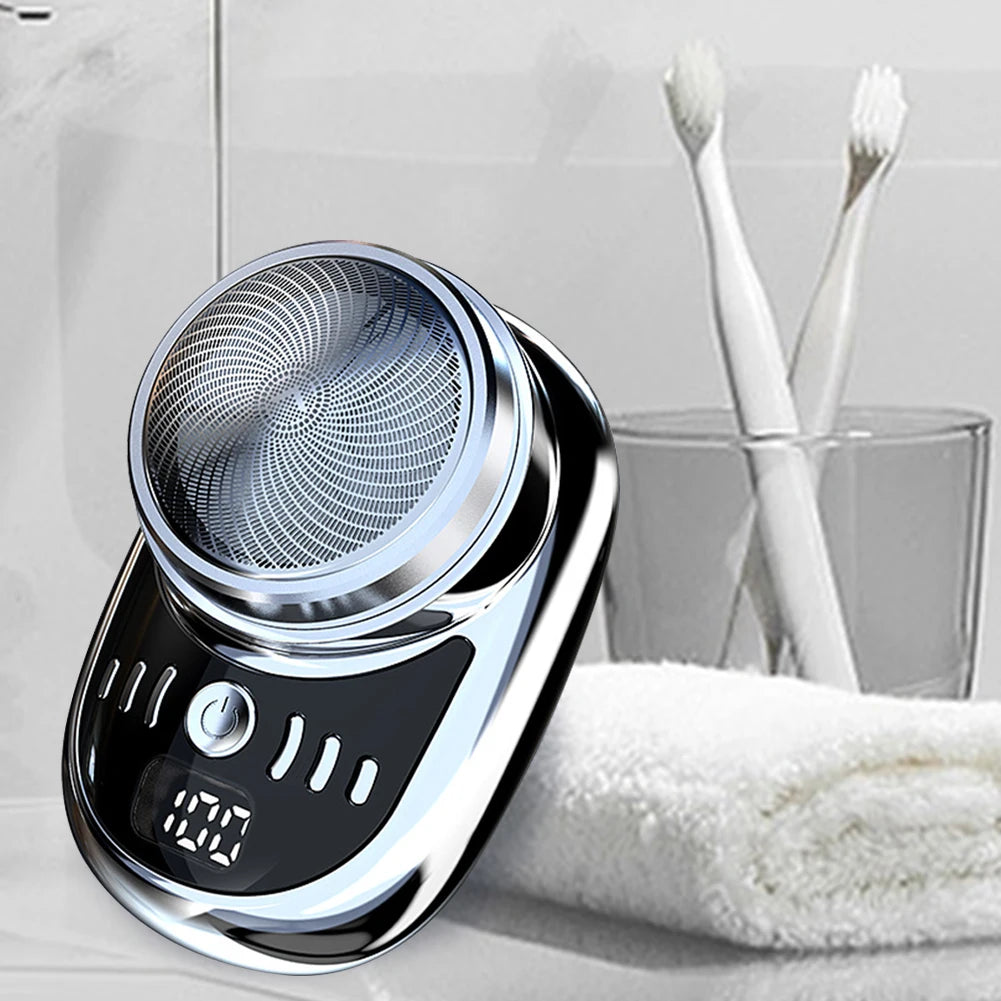 Mini Portable Electric Shaver - Your Travel Companion for Effortless Grooming